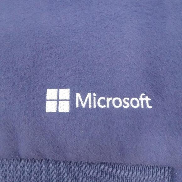 Microsoft Jacket Mens Large Team France MACH Varsity Bomber Embroidered - Picture 12 of 16